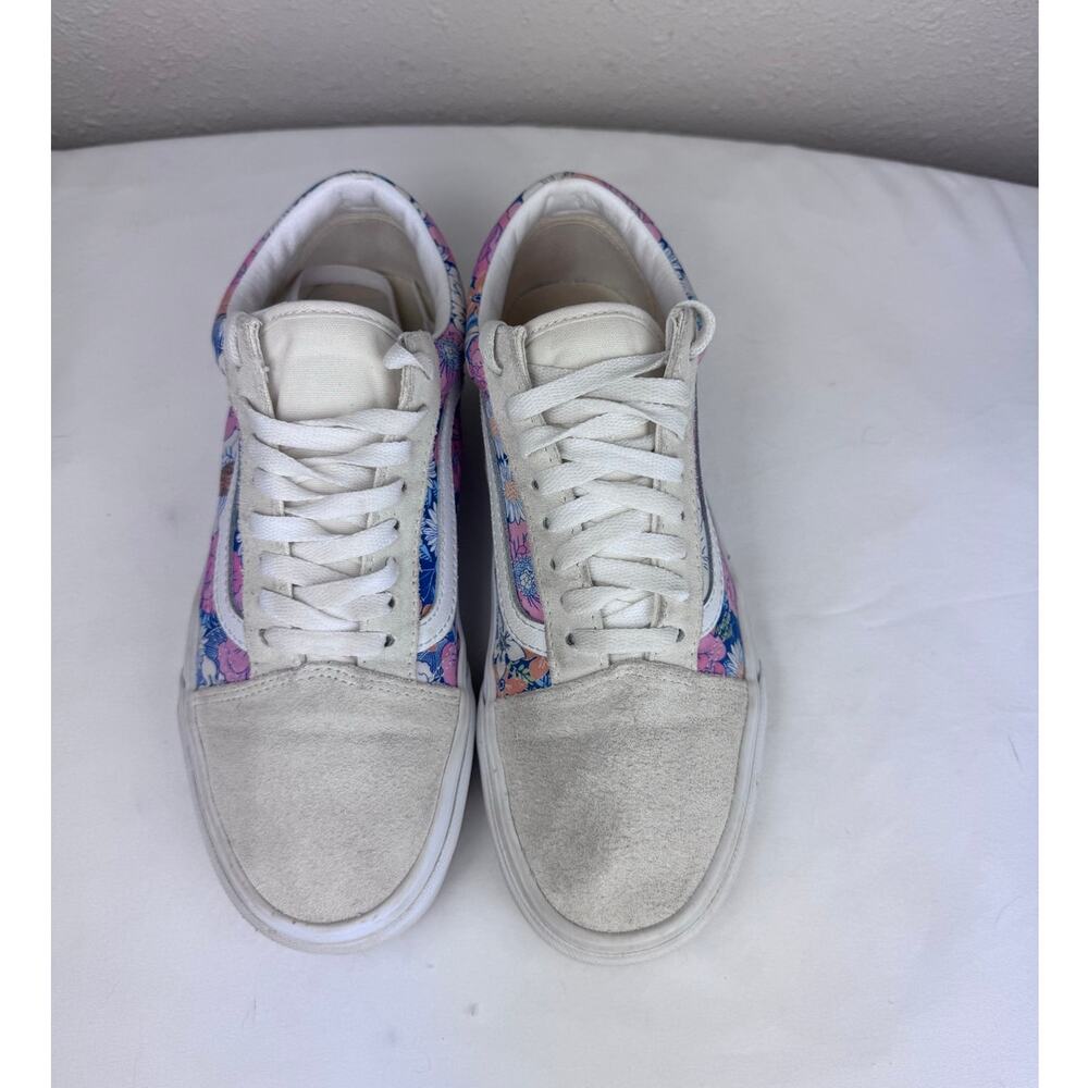 Vans Old Skool Retro Floral Sneakers womens size 8.5 - Picture 2 of 7